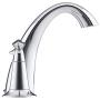 KOHLER Alteo 2-Handle Widespread Bathroom Faucet with Metal Drain Assembly in Polished Chrome, K-45102-4-CP