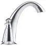 KOHLER Alteo 2-Handle Widespread Bathroom Faucet with Metal Drain Assembly in Polished Chrome, K-45102-4-CP