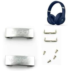 Studio 3 Headband Connector Hinge Replacement Metal Repair Parts for Beats Studio 3 3.0 Wireless Over Ear Headphone (Sliver + Not Fit Solo Series Headphone)