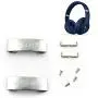 Studio 3 Headband Connector Hinge Replacement Metal Repair Parts for Beats Studio 3 3.0 Wireless Over Ear Headphone (Sliver + Not Fit Solo Series Headphone)
