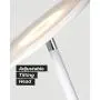 Brightech Sky LED Torchiere Super Bright Floor Lamp - Contemporary, High Lumen Light for Living Rooms and Offices - Dimmable, Indoor Pole Uplight for Bedroom Reading - White
