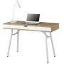 Techni Mobili Modern Multi Computer Desk with Storage, 30'' x 21.7'' x 45.3'', Pine