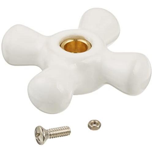 Pfister S15L1P0 Individual Cross Handle, White Porcelain