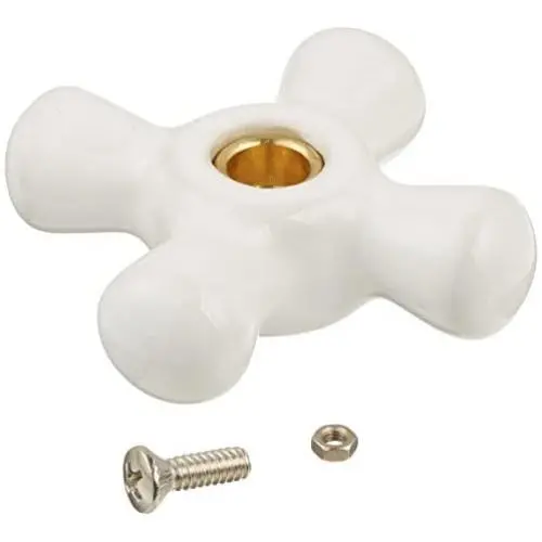 Pfister S15L1P0 Individual Cross Handle, White Porcelain Pfister S15L1P0 Individual Cross Handle, White Porcelain