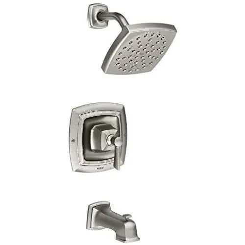 Moen 82922SRN Conway Posi-Temp Tub and Shower with Valve Included, Spot Resist Brushed Nickel Moen 82922SRN Conway Posi-Temp Tub and Shower with Valve Included, Spot Resist Brushed Nickel