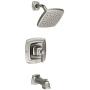 Moen 82922SRN Conway Posi-Temp Tub and Shower with Valve Included, Spot Resist Brushed Nickel