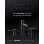 Moen T2902EPBL Gibson Posi-Temp Pressure Balancing Eco-Performance Modern Shower Only Trim Valve Required, Matte Black