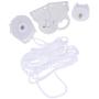 WINOMO Roller Blind Parts Roller Shade Blind Beaded Chain Cord Blinds Heavy Duty Metal Roller Blind Fitting Repair Part Brackets Cover Chain Set