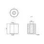CHPOWER 3D Printer Heatbed Parts, Solid Bed Mounts, OD 0.63 in ID 0.16 in Stable Hotbed Tool Heat-Resistant Silicone Buffer for Creality CR-10/ Ender 3 Bottom Connect, 4 Pcs CHPOWER 3D Printer Heatbed Parts, Solid Bed Mounts, OD 0.63 in ID 0.16 in Stable Hotbed Tool Heat-Resistant Silicone Buffer for Creality CR-10/ Ender 3 Bottom Connect, 4 Pcs