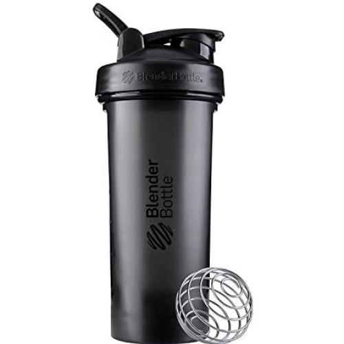BlenderBottle Classic V2 Shaker Bottle Perfect for Protein Shakes and Pre Workout, 28-Ounce, Black BlenderBottle Classic V2 Shaker Bottle Perfect for Protein Shakes and Pre Workout, 28-Ounce, Black