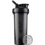 BlenderBottle Classic V2 Shaker Bottle Perfect for Protein Shakes and Pre Workout, 28-Ounce, Black