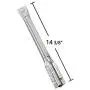 Hongso 14 3/8 Inch Burner Tubes Replacement Part for Charbroil 463420507 463420508 463420509 463420511 463440109 463441312 463441514 463461613 Stainless Steel Gas Grill, G431-0300-W2, 4-Pack SBE491