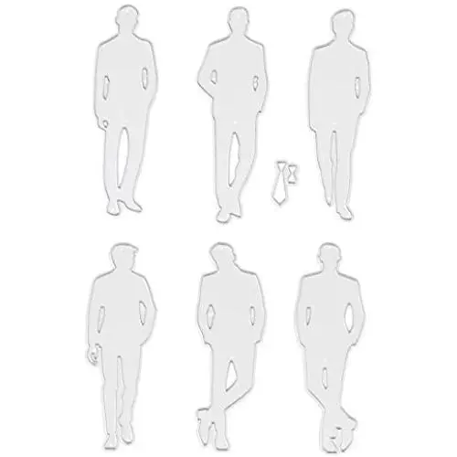 7pcs Cool Professional Men Metal Cutting Dies Embossing Dies Stencil Template Mould for DIY Scrapbooking Photo Album Paper Card Making Craft Wedding Party Decoration DIY Gift Die-Cuts 7pcs Cool Professional Men Metal Cutting Dies Embossing Dies Stencil Template Mould for DIY Scrapbooking Photo Album Paper Card Making Craft Wedding Party Decoration DIY Gift Die-Cuts