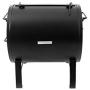 Char-Griller E82424 Side Fire Box Charcoal Grill, Black