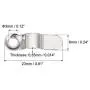 uxcell Frame Turn Button, 9/10'' Metal Bow Shape with Screws for Hanging Pictures, Photos, Drawings and Posters, 20 Pcs (Silver Tone) uxcell Frame Turn Button, 9/10'' Metal Bow Shape with Screws for Hanging Pictures, Photos, Drawings and Posters, 20 Pcs (Silver Tone)