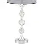 Gustavo Modern Table Lamps Set of 2 Silver Metal Stacked Crystal Balls Black Drum Shade for Living Room Family Bedroom - Regency Hill Gustavo Modern Table Lamps Set of 2 Silver Metal Stacked Crystal Balls Black Drum Shade for Living Room Family Bedroom - Regency Hill