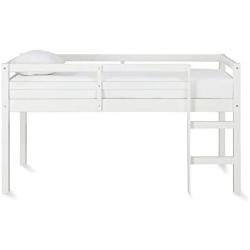 Dorel Living Milton Junior Twin Loft Bed, White