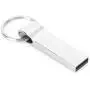 Hilitand Metal U Disk, Gray Mini Metal Portable USB 2.0 Flash Drive, Plug and Play Memory Stick Computer Parts for WinXP/7/8/10/Vista/Linux2.4/OS X 9.0 and Above(128g)