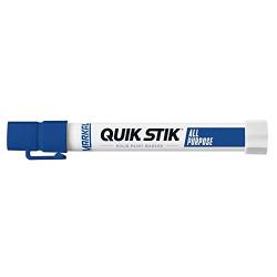 Markal 61070 Quik Stik Twist Long-Lasting Solid Paint Marker, Blue (Pack of 12)