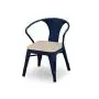 Delta Children Bistro Kids Play Table with 2-Piece Chair Set | Navy with Driftwood | Ideal for Arts & Crafts, Snack Time, Homeschooling, Homework & More Delta Children Bistro Kids Play Table with 2-Piece Chair Set | Navy with Driftwood | Ideal for Arts & Crafts, Snack Time, Homeschooling, Homework & More
