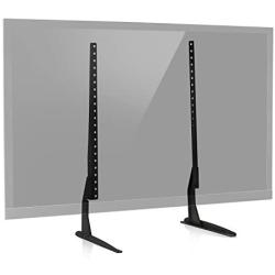 Mount-It! Universal TV Stand Base Replacement, Table top Pedestal Mount Fits 32 37 40 42 47 50 55 60 inch LCD LED Plasma TVs, 110 Lb Capacity, VESA 800 x 400mm (MI-849)