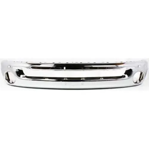 Crash Parts Plus Chrome Steel Front Bumper for Dodge Ram Mega Cab - CH1002383 Crash Parts Plus Chrome Steel Front Bumper for Dodge Ram Mega Cab - CH1002383