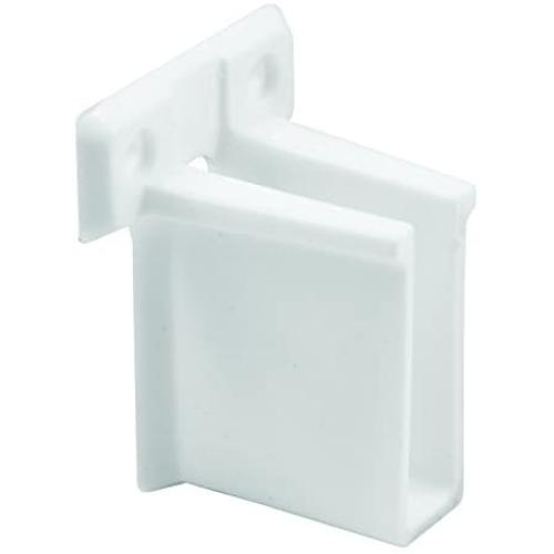 Prime-Line MP7016 Wire Shelf End Bracket, Pack of 6, White, 6 Piece