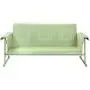 Crosley Furniture CO1028-GR Veranda Retro Outdoor Metal Sofa Glider, Oasis Green Crosley Furniture CO1028-GR Veranda Retro Outdoor Metal Sofa Glider, Oasis Green