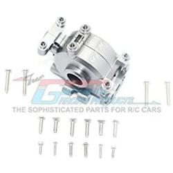 Losi 1:10 Baja Rey / Rock Rey Upgrade Parts Aluminum Front Gear Box - 1 Set Gray Silver