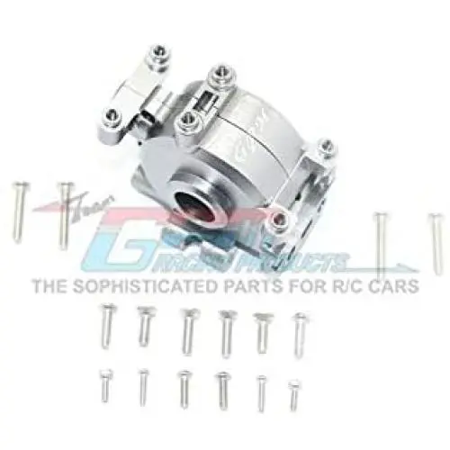 Losi 1:10 Baja Rey / Rock Rey Upgrade Parts Aluminum Front Gear Box - 1 Set Gray Silver Losi 1:10 Baja Rey / Rock Rey Upgrade Parts Aluminum Front Gear Box - 1 Set Gray Silver