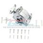 Losi 1:10 Baja Rey / Rock Rey Upgrade Parts Aluminum Front Gear Box - 1 Set Gray Silver