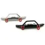 EAPTS Upgrade Metal Front Bumper Guard Spare Parts for WPL 1/16 C14 C24 RC Truck Car (Black) EAPTS Upgrade Metal Front Bumper Guard Spare Parts for WPL 1/16 C14 C24 RC Truck Car (Black)