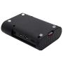 Raspberry Pi 4 Model B ABS Case with Cooling Fan and Heatsinks Kit (Black)