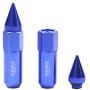 OSIAS Brand New 20PCS M12X1.5 Racing Wheel 60MM Lug Nuts with Socket Key for Honda Blue