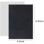 Perzodo 24 Pieces Black Adhesive Back Felt Sheets Fabric Sticky Back Sheets, 8.3 by 11.8'' (A4 Size), Durable and Water Resistant, Multi-Purpose for Art and Craft Making Perzodo 24 Pieces Black Adhesive Back Felt Sheets Fabric Sticky Back Sheets, 8.3 by 11.8'' (A4 Size), Durable and Water Resistant, Multi-Purpose for Art and Craft Making