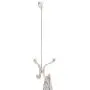 mDesign Metal Modern Long Easy Reach Over The Door Storage Organizer Rack - Hang Coats, Hoodies, Jackets, Hats, Scarves, Purses, Leashes, Towels, Robes, Clothing - 4 Hooks, 2 Pack - Satin mDesign Metal Modern Long Easy Reach Over The Door Storage Organizer Rack - Hang Coats, Hoodies, Jackets, Hats, Scarves, Purses, Leashes, Towels, Robes, Clothing - 4 Hooks, 2 Pack - Satin