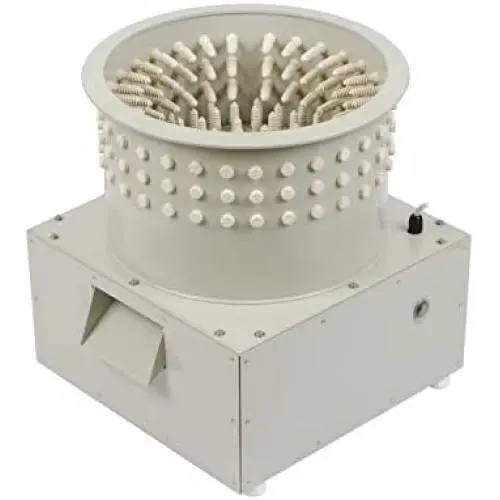 Quail Plucker Machine - Poultry Feather Remover for Small Birds(Quail Pheasant Pigeon) with Small Soft Plucker Fingers 13″Drum 110V-Plucker KIT (White) Quail Plucker Machine - Poultry Feather Remover for Small Birds(Quail Pheasant Pigeon) with Small Soft Plucker Fingers 13″Drum 110V-Plucker KIT (White)