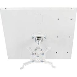 VIVO Universal Adjustable 2 x 2 feet Drop Ceiling Projector Mount, Suspended Drop-in Ceiling Projection Mounting Kit, White, MOUNT-VP07DP