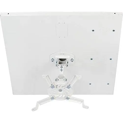 VIVO Universal Adjustable 2 x 2 feet Drop Ceiling Projector Mount, Suspended Drop-in Ceiling Projection Mounting Kit, White, MOUNT-VP07DP VIVO Universal Adjustable 2 x 2 feet Drop Ceiling Projector Mount, Suspended Drop-in Ceiling Projection Mounting Kit, White, MOUNT-VP07DP