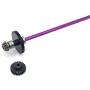 Spare Parts Differential Central Drive Shaft Motor Gear for WLtoys 124018 124019 Parts 1/12 Scale RC Car Buggy Accessory Fittings - 2pcs Purple