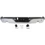 2009-2013 Dodge Ram Pickup 1500 Rear Step Bumper Chrome Assy (W/Sensor Hole, W/Dual Exhaust Cut-Outs) CH1103119