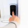 Ultraloq UL3 BT Bluetooth Enabled Fingerprint and Touchscreen Smart Lock (Satin Nickel) | 5-in-1 Keyless Entry | Secure Finger ID | Anti-peep Code | Works with iOS and Android | Match Home Aesthetics