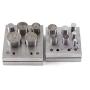 Metal Disc Cutter, 5+7 Holes Circle Round Disc Cutter Set Jewelry Making Metal Cutting Forming Pendant Charm Coin Punch Tool