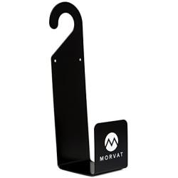 Morvat Premium Heavy-Duty Metal Garden Hose Hanger Hook, Garden Hose Holder, Hose Hook, Strong and Durable | Holds Up to 150 FT Hose | Keep Your Hose Neat and Out of The Way