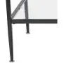 Flash Furniture Newport Collection Glass Coffee Table with Black Metal Frame Flash Furniture Newport Collection Glass Coffee Table with Black Metal Frame