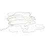 Dorman 919-107 Brake Hydraulic Line Kit for Select Chevrolet/GMC Models (OE FIX)