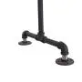 Industrial Pipe Clothing Garment Rack by William Roberts Vintage Industrial Pipe Clothing Garment Rack by William Roberts Vintage