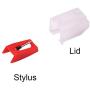 Record Player Needle, Gartopvoiz Diamond Stylus Replacement for Turntable, LP, Phonograph(Pack of 2)