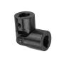 U-Joint Motor Connector, 16 x 32 x 70mm DIY Steering Universal Joint Made of Metal for Connecting Model Cars, Model Ships, Robots
