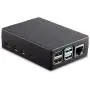 Vilros Raspberry Pi 4 Heavy Duty Aluminum Alloy Pi Cooling Case (Black) Vilros Raspberry Pi 4 Heavy Duty Aluminum Alloy Pi Cooling Case (Black)